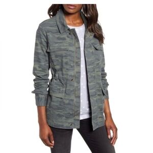 Caslon Camo Olive Green Jacket. XS